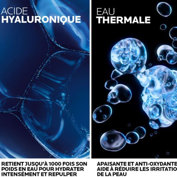 Roche Posay Hydraphase crème légère hydratante à l'acide hyaluronique 40ml