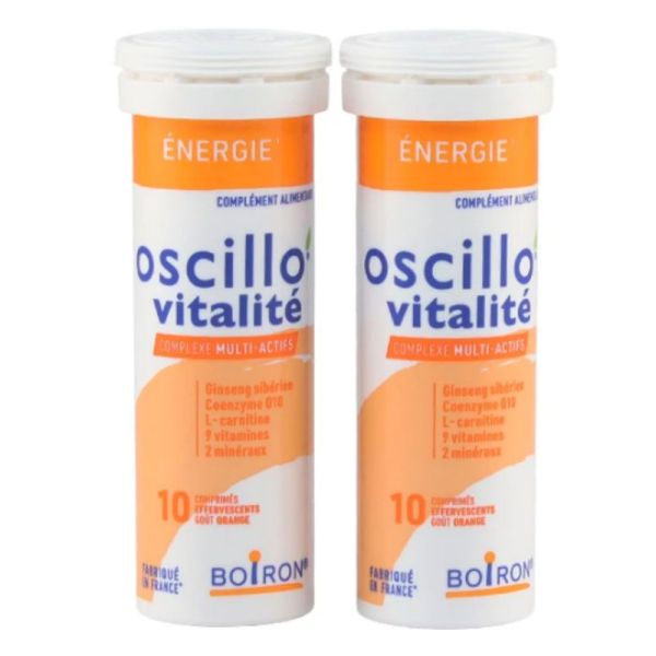 Oscillo vitalité 20 comprimés effervescents
