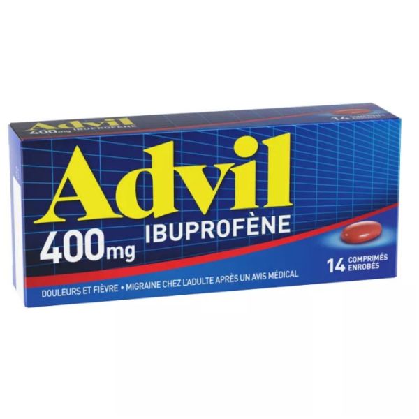 Advil 400 mg 14 comprimés