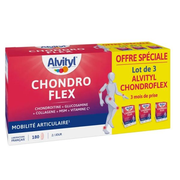 Alvityl Chondroflex 3 mois 180 comprimés