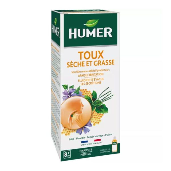 Humer toux sèche et grasse sirop 170 ml