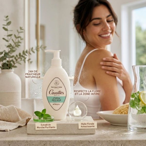 Cavailles l'intime fraîcheur soin lavant intime 250ml