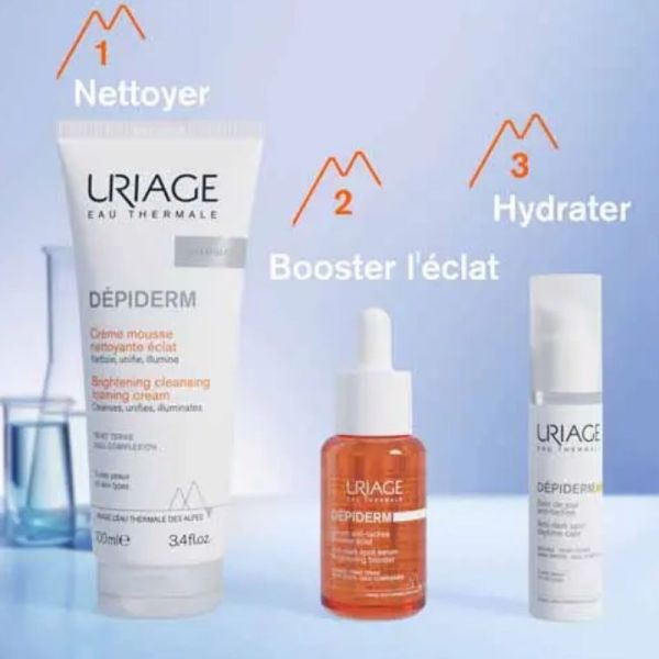 Uriage Dépiderm crème mousse nettoyante éclat 100ml