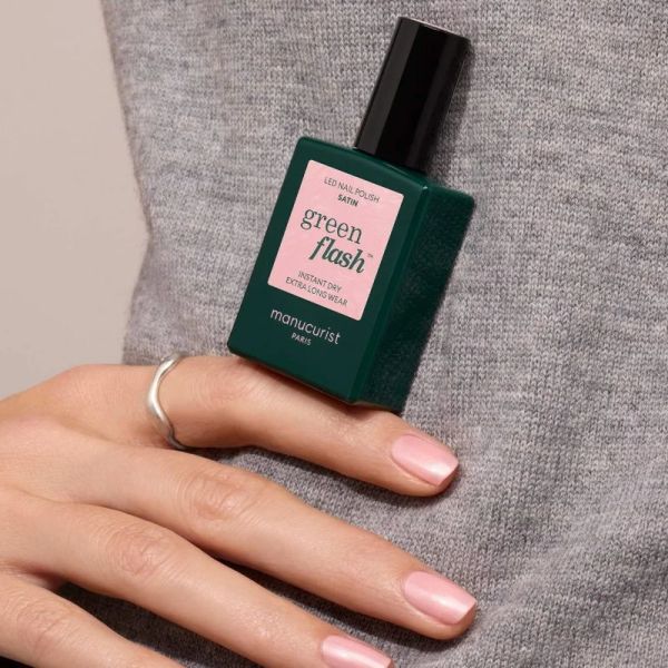 Manucurist Green Flash vernis semi permanent Satin 15ml
