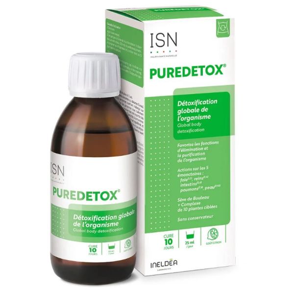 Ineldea Puredetox détoxification globale de l'organisme 250ml