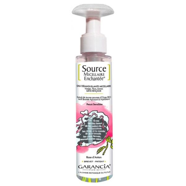 Source Micellaire Enchantée Eau Démaquillante Micellaire Rose d'Antan 100 ml