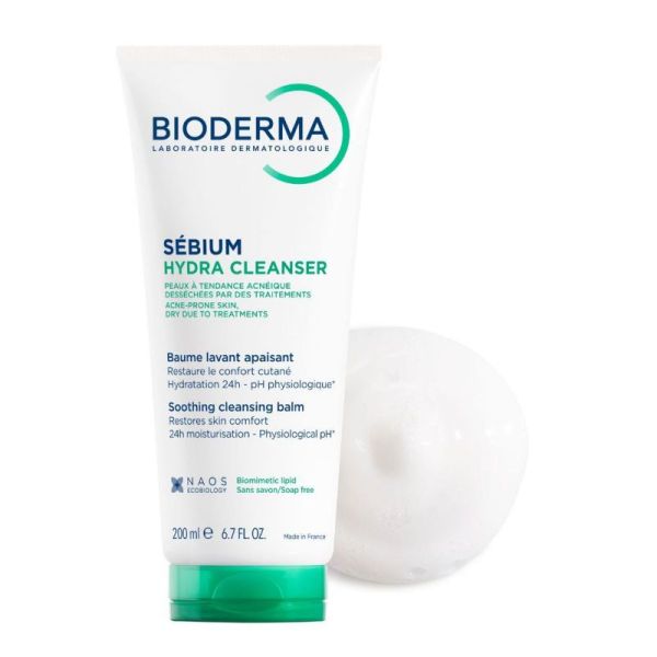 Bioderma Sébium Hydra-Cleaner apaisant lavant 200ml