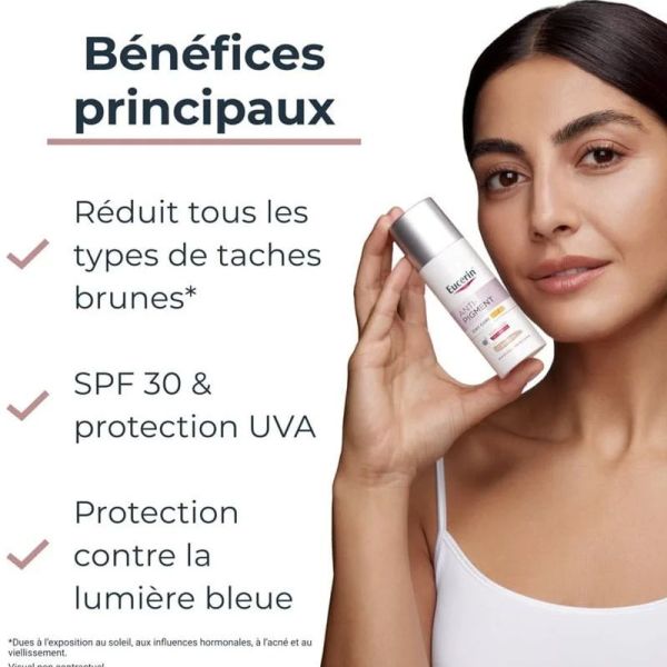 Eucerin anti pigment soin de jour teinte médium SPF30 50ml