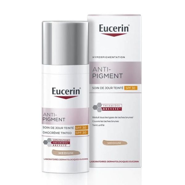 Eucerin anti pigment soin de jour teinte médium SPF30 50ml