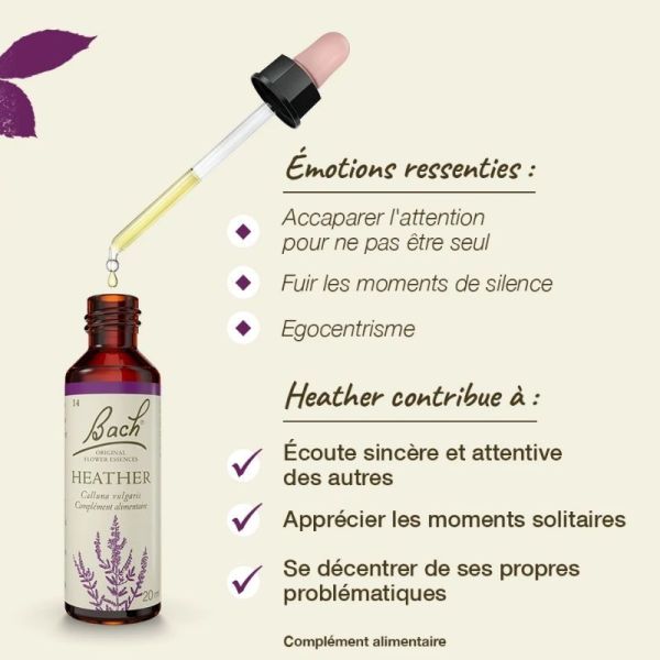Fleurs de Bach Original Heather 20ml