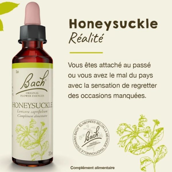 Fleurs de Bach Original Honeysuckle 20ml