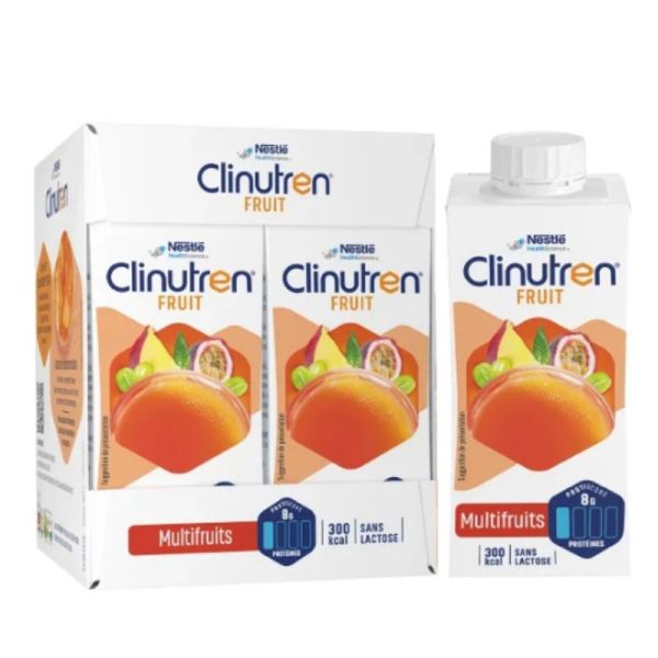 Clinutren MultiFruits boissont 4 x 200ml
