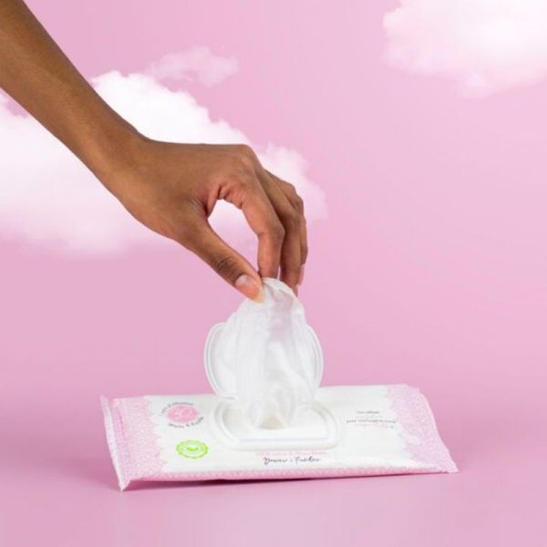 Musc Intime Musc Blanc 100% biodégradables 30 lingettes