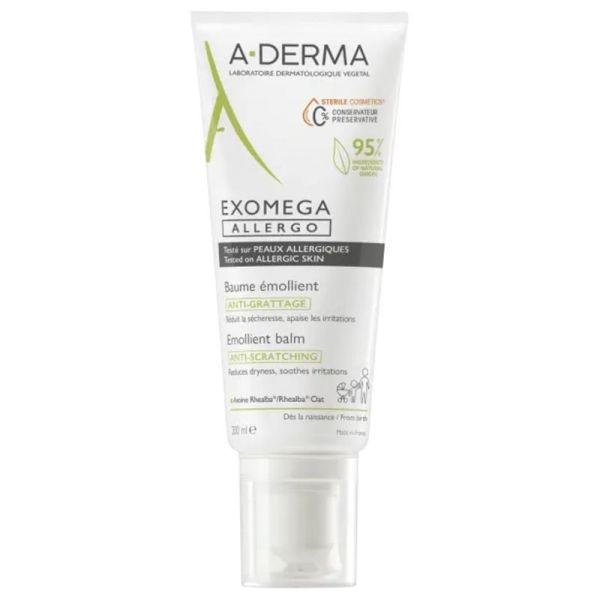 Exomega Allergo Baume Émollient Anti-Grattage 200 ml