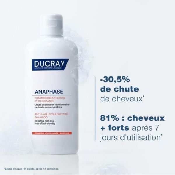 Ducray Anaphase shampoing anti chute et croissance 200ml