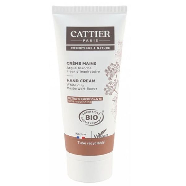 Cattier Crème Mains Ultra-Nourrissante Bio 75 ml