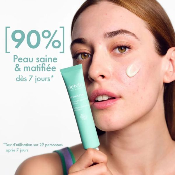 Melvita Nectar Pur gel crème correcteur matifiant Bio 40ml