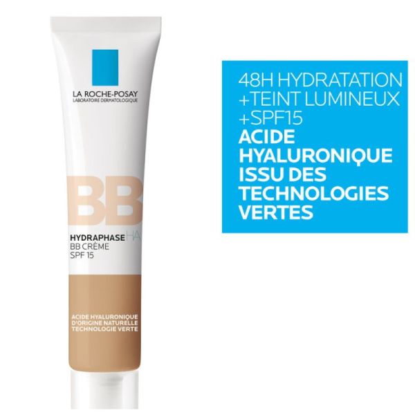 Roche Posay Hydraphase HA BB crème SPF15 teinte médium 40ml