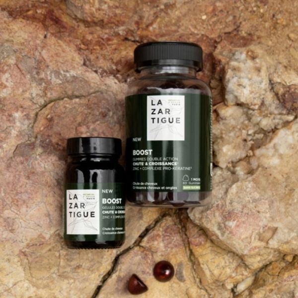 Lazartigue Boost chute et croissance des cheveux 60 gummies