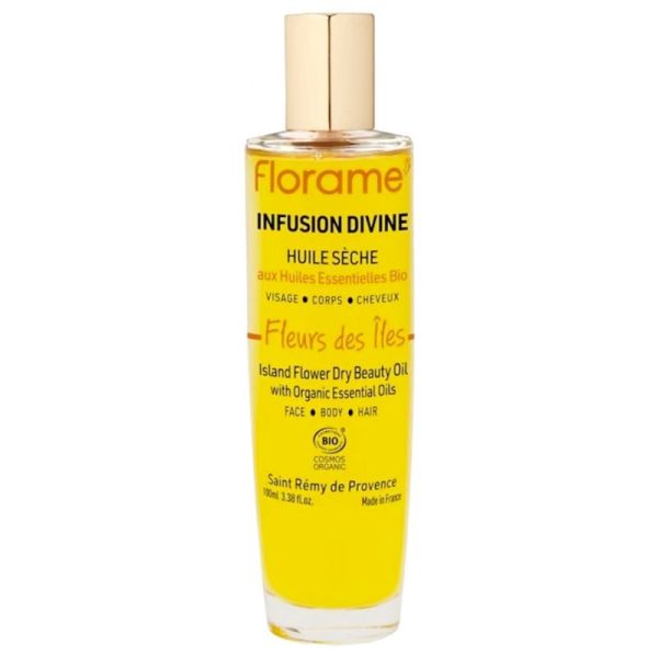 Florame Infusion Divine Huile Sèche Fleurs des Îles Bio 100 ml