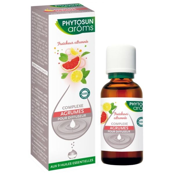 Phytosun Arôms Complexe Agrumes pour Diffuseur 30 ml