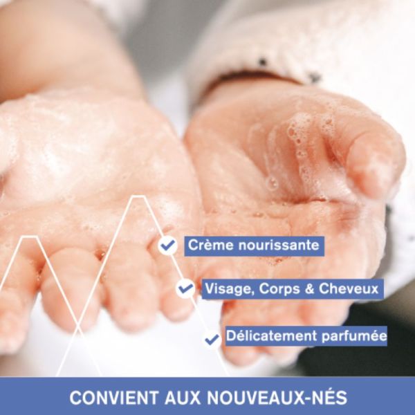 Uriage Bébé 1ère crème lavante 1 litre