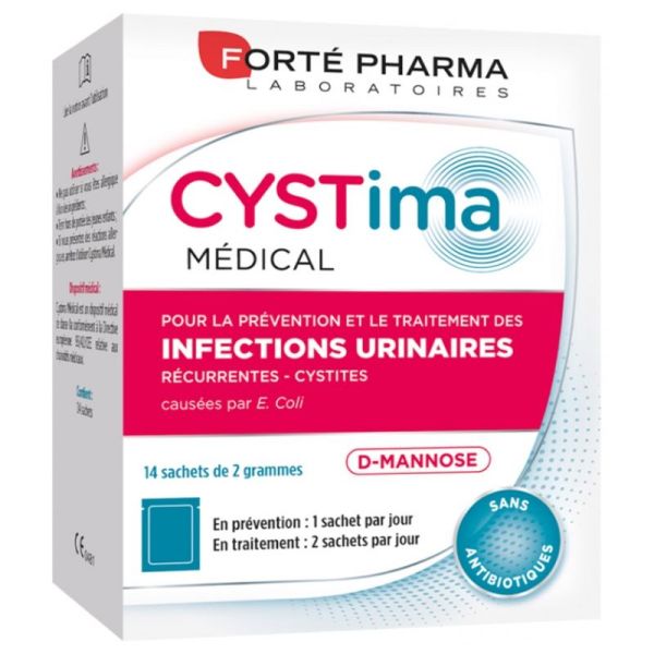 Forté Pharma Cystima Médical 14 Sachets