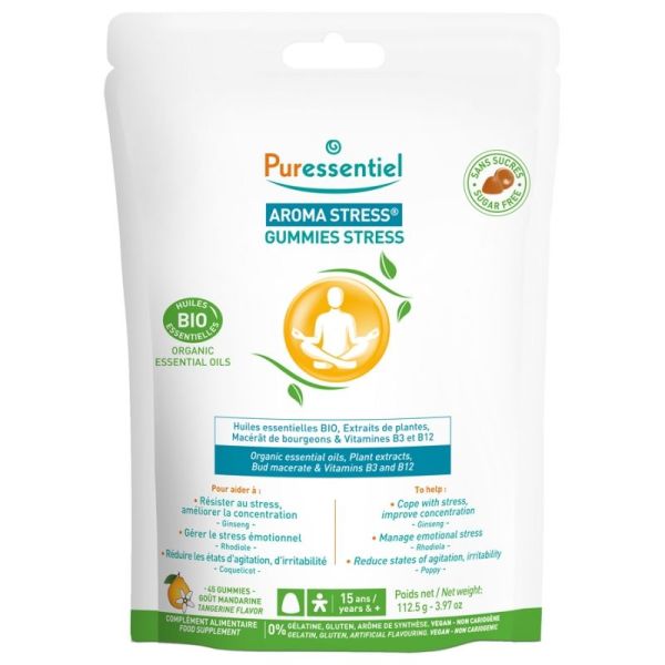 Puressentiel Aroma Stress 45 Gummies