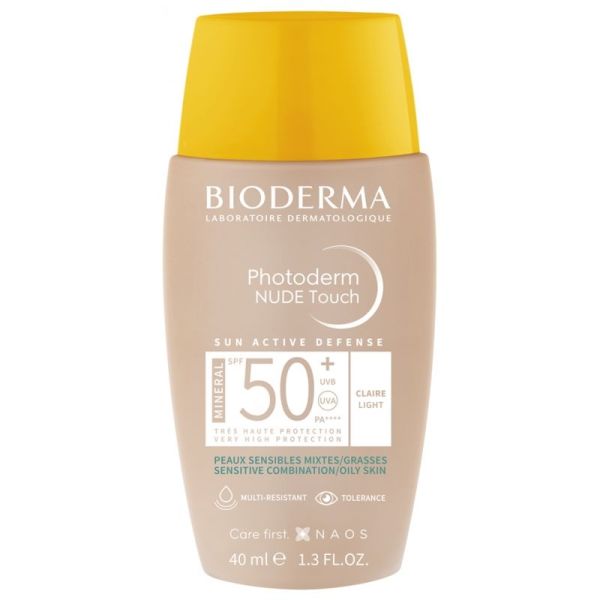 Photoderm Nude Touch Teinte Claire SPF50+ 40 ml