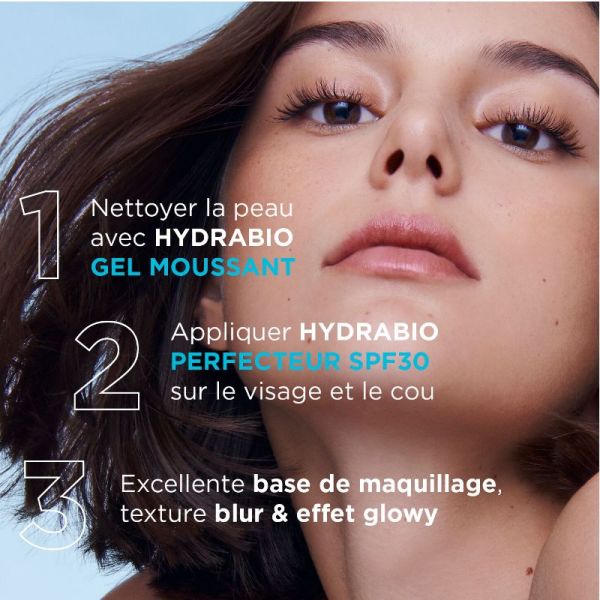 Bioderma Hydrabio Perfecteur fluide lumière hydratant 72H SPF30 40ml