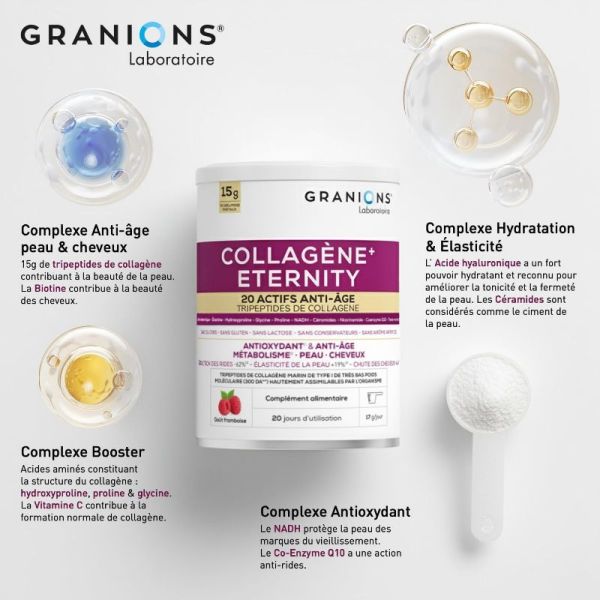 Granions  collagène+ eternity complexe anti-âge global 343g