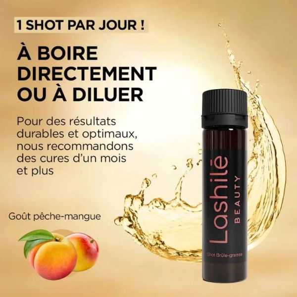 Lashilé Beauty Shots brûle-graisse 14 Shots x 15ml