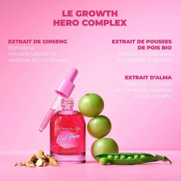 Les Secrets de Loly Kurl Hero sérum anti chute 50ml