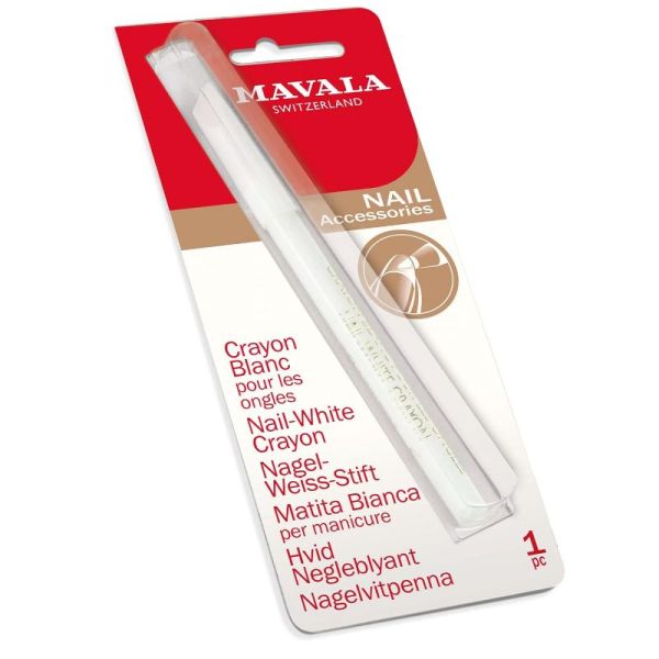 Mavala crayon blanc pour french manucure naturelle