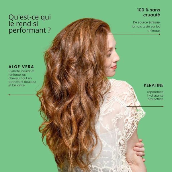 Rosebaie sérum aloe vera & kératine purification & hydratation 100ml