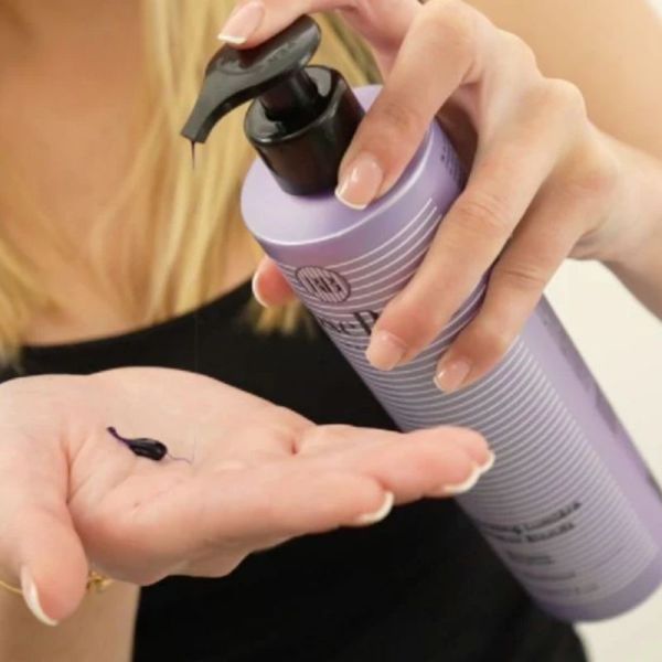 Rosebaie Shampoing Lumière anti-reflets pour cheveux blonds & blancs 500ml