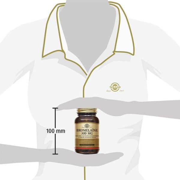 Solgar Bromelaïne système digestif 60 gélules végétales