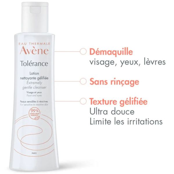Avène Tolérance Control lotion nettoyante gélifiée 200ml