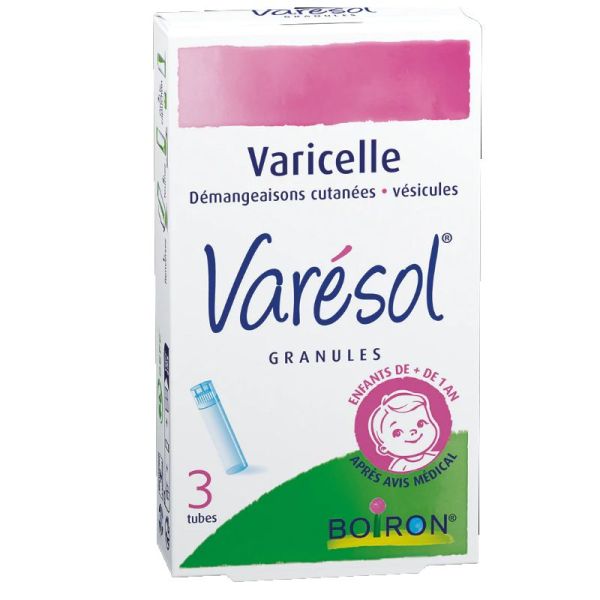 Boiron Varésol démangeaisons cutanées 3 tubes granules