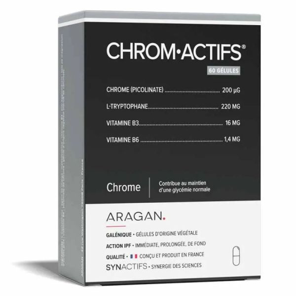 Aragan Synactifs Chrom Actifs 60 Gélules