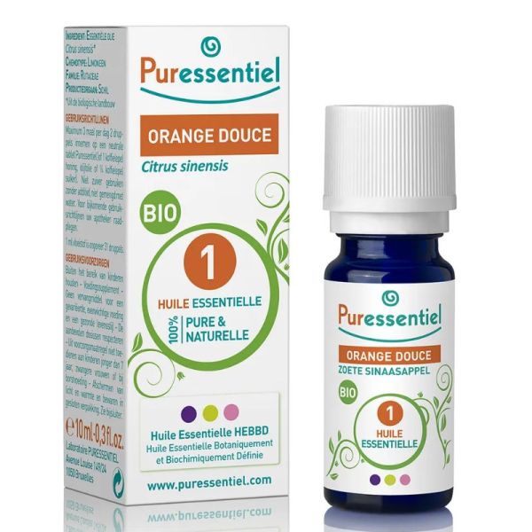 Puressentiel Huile Essentielle Bio orange douce 10ml