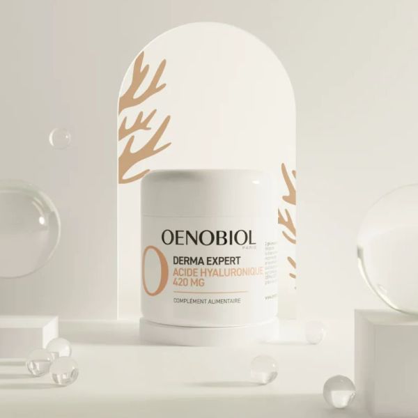 Oenobiol Derma Expert acide hyaluronique 420mg 60 gélules