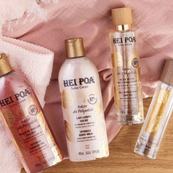 Hei Poa soins corpsHei Poa soins corps lait corps nacré Trésor de Polynésie 250ml 250ml