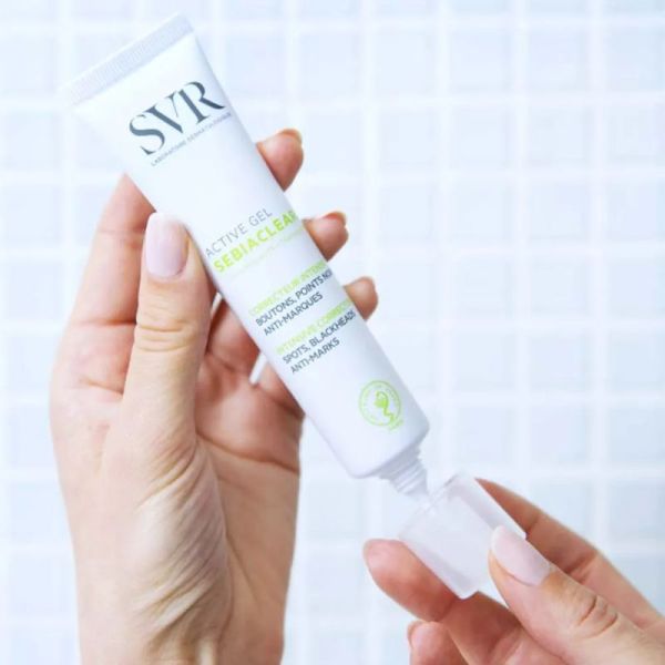 SVR Sebiaclear Active gel correcteur intensif points noirs 40 ml