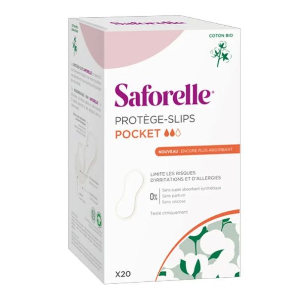 Saforelle 20 Protège-Slips Pocket