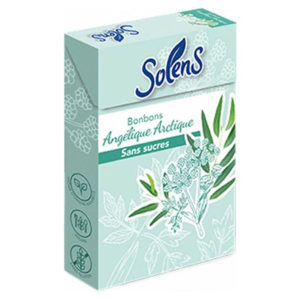 Solens bonbons Angélique Arctique sans sucres 50g