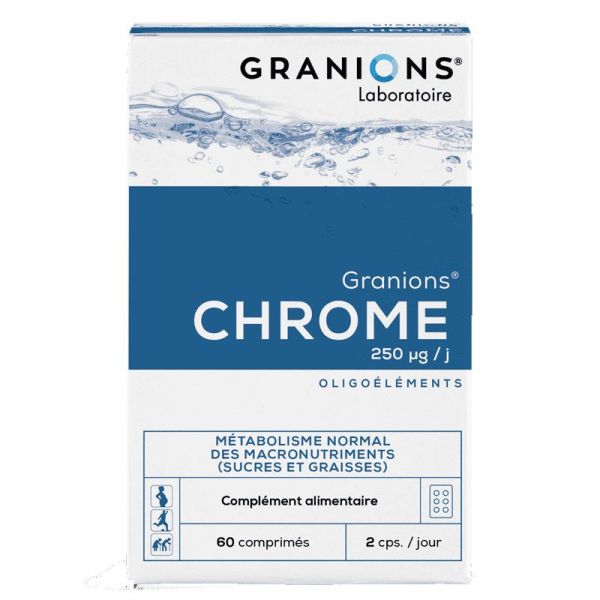 Granions Chrome 250 µg 60 Comprimés
