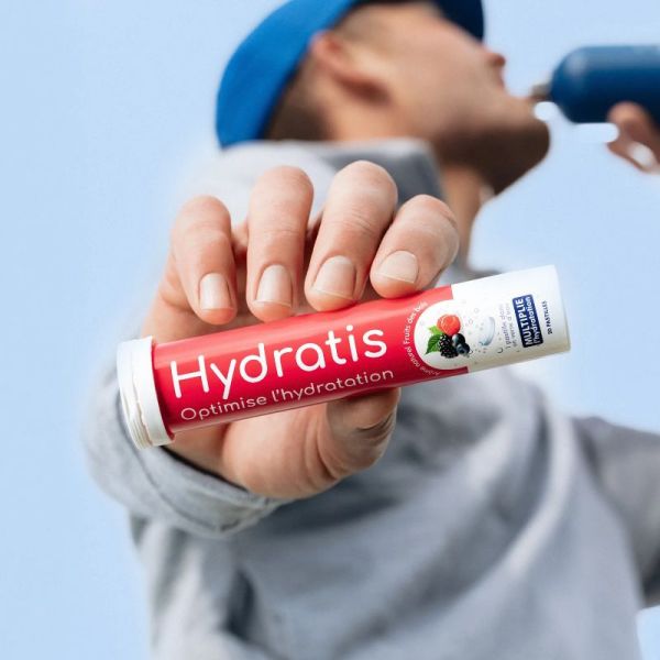 Hydratis arôme fruits des bois 20 pastilles effervescentes