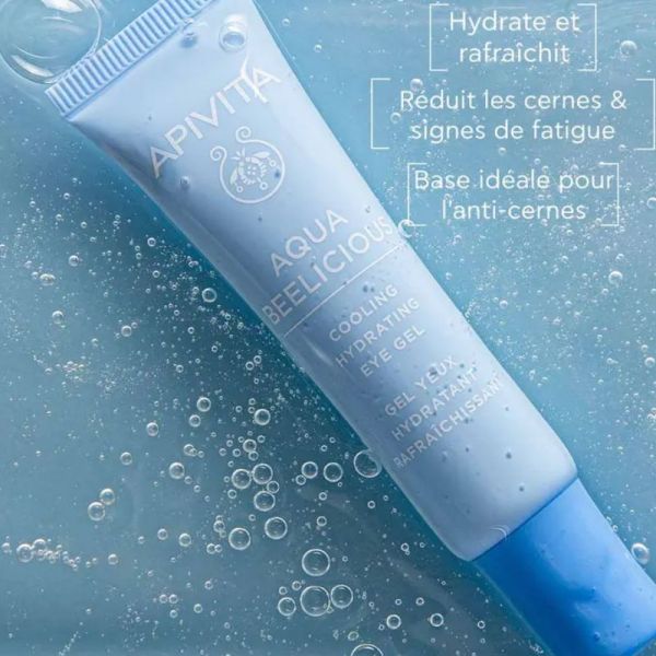 Apivita Aqua Beelicious gel rafraîchissant et hydratant yeux 15ml