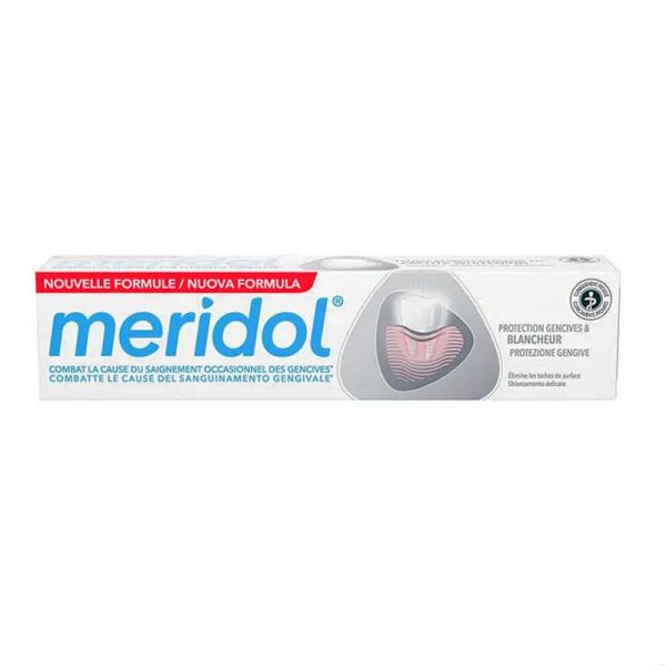 Meridol dentifrice protection gencives et blancheur 75ml